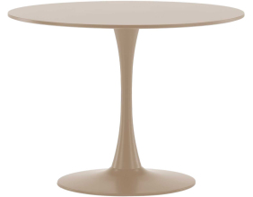 Table de repas ronde ⌀100 cm Glade (Beige)
