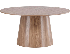 Table repas ronde en MDF Lanzo 150 x 75 cm