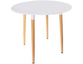 Table repas ronde 76 cm Scandi