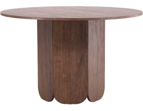 Table de repas ronde ⌀120 cm Tekla (Mocca)