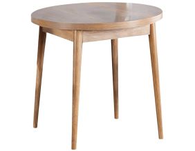 Table de repas ronde 90 cm en aggloméré Stil Barok