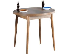 Table de repas ronde 90 cm en aggloméré Stil Barok