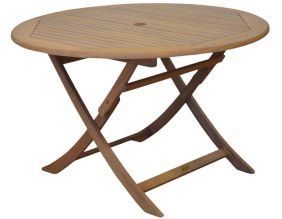 Table ronde en acacia 120 cm Sophie