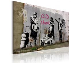 Tableau - Old school (Banksy)