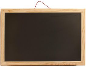 Tableau en bois pour craies Madera