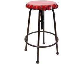 Tabouret vintage Capsule (Rouge)