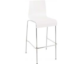 Tabouret de bar empilable Cobe (Blanc)