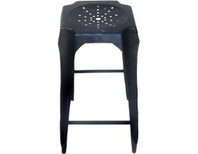 Tabouret de bar vintage (Noir)