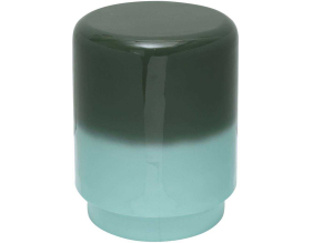Tabouret en métal bicolore Borrar (Jade)