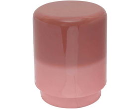 Tabouret en métal bicolore Borrar (Rose)