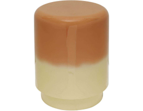Tabouret en métal bicolore Borrar (Jaune)