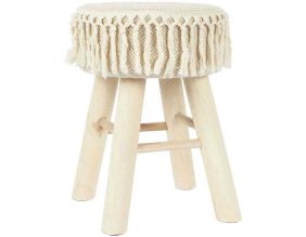 Tabouret en pin Pampa