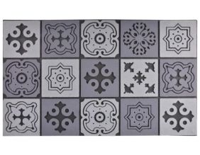 Tapis en caoutchouc motif Mosaique