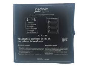 Tapis chauffant 40W avec variateur