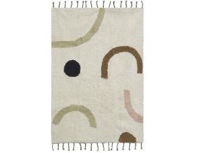 Tapis en coton Abstrait