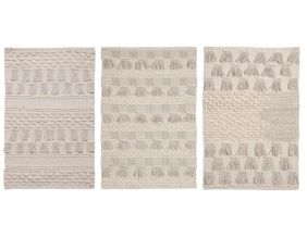 Tapis en coton (Lot de 3)