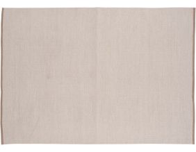 Tapis en coton et laine Jaipur beige (300 x 200 cm)