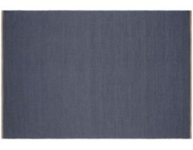 Tapis en coton et laine bleu Jaipur (300 x 200 cm)