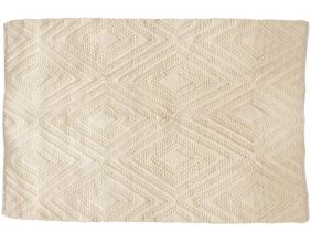 Tapis en coton motifs graphiques 120x170 cm