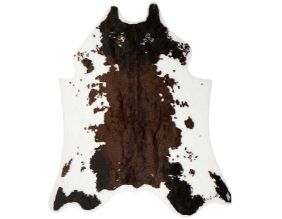 Tapis effet peau de vache 135 x 140 cm