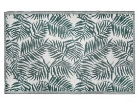 Tapis d'extérieur en polypropylène 120 x 180 cm (Exotique - Vert)