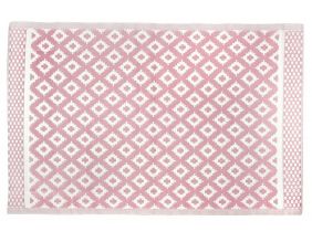 Tapis d'extérieur en polypropylène 120 x 180 cm (Maya - Rose)