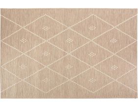 Tapis extérieur en polypropylène Asma naturel (120 x 170 cm)