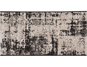 Tapis extérieur en polypropylène Catania noir (110 x 60 cm)
