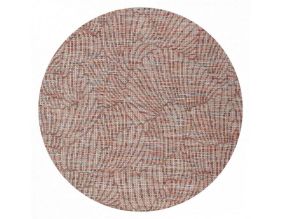 Tapis extérieur en polypropylène Maeva marmelade (160 cm (diamètre))
