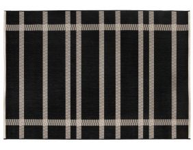 Tapis extérieur en polypropylène Paomia tonnerre (120 x 170 cm)