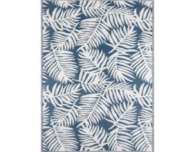 Tapis extérieur en polypropylène bleu Scoobi 111 (160 x 120 cm)