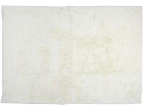 Tapis fin imitation fourrure 120 x 170 cm (Ecru)