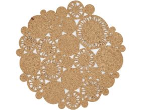 Tapis intérieur extérieur effet jute Lima 4501 (120 cm)
