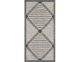 Tapis intérieur extérieur gris Acapulco 1672 (70 x 140 cm)