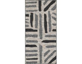 Tapis intérieur extérieur gris Acapulco 1689 (70 x 140 cm)