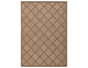 Tapis intérieur extérieur en polypropylène Fira 991 beige (160 x 120 cm)
