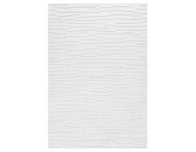 Tapis intérieur extérieur en polypropylène Fira 990 blanc (230 x 160 cm)