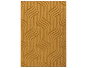 Tapis intérieur extérieur en polypropylène Fira 989 jaune (150 x 80 cm)