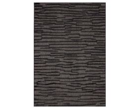 Tapis intérieur extérieur en polypropylène Fira 990 noir (150 x 80 cm)