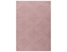 Tapis intérieur extérieur en polypropylène Fira 989 rose (290 x 200 cm)