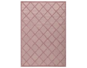 Tapis intérieur extérieur en polypropylène Fira 991 rose (150 x 80 cm)