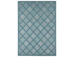 Tapis intérieur extérieur en polypropylène Fira 991 turquoise (230 x 160 cm)