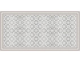 Tapis intérieur extérieur en vinyle carreaux marocains (140 x 70 cm)