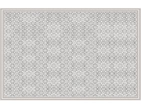 Tapis intérieur extérieur en vinyle carreaux marocains (198 x 300 cm)