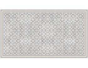 Tapis intérieur extérieur en vinyle carreaux marocains (160 x 90 cm)