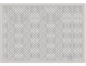 Tapis intérieur extérieur en vinyle carreaux marocains (240 x 170 cm)