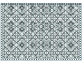 Tapis intérieur extérieur en vinyle carreaux portuguais (240 x 170 cm)