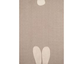 Tapis intérieur en polyester Bambi lapin (150 x 80 cm)