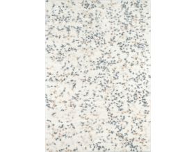 Tapis intérieur en polyester poils longs Alena confettis (150 x 80 cm)