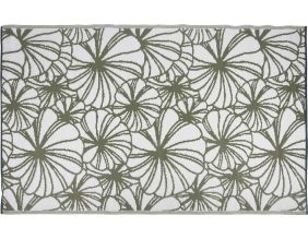 Tapis de jardin réversible motif Floral